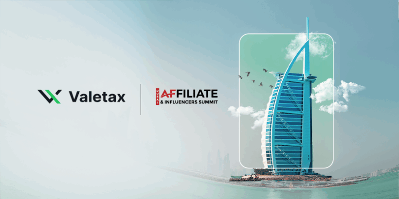 Valetax enhancing creator partnerships at the Affiliate and Influencers Summit Dubai 2025 with active discussions and collaborative engagement.