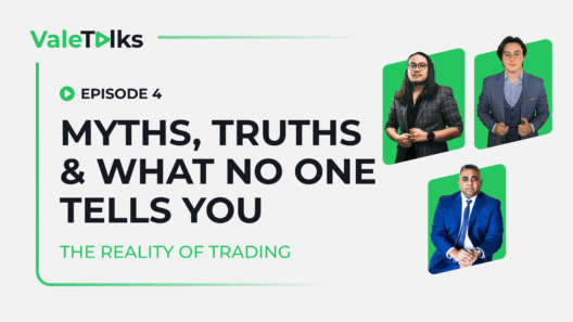 ValeTalks Episode 4 covering trading myths versus real market behavior.