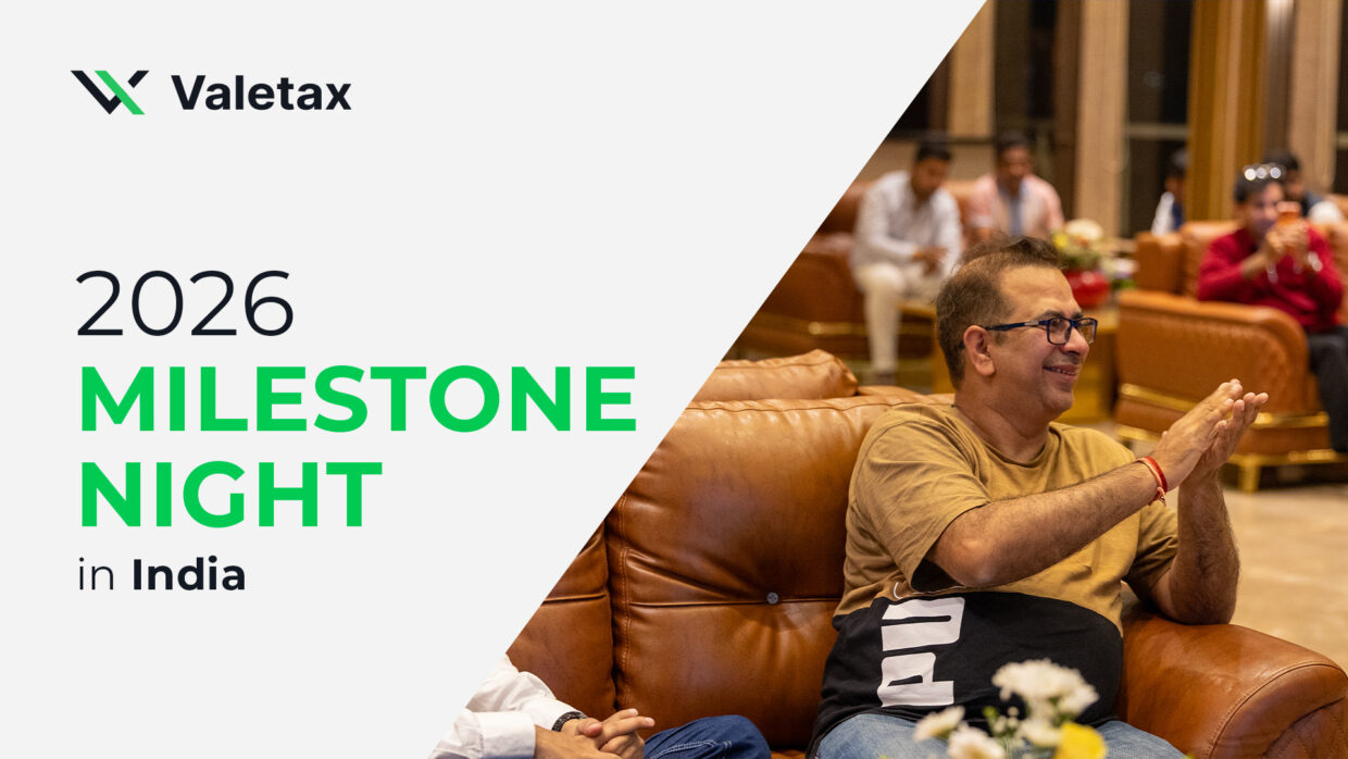 Partners gather to celebrate Valetax’s India anniversary.