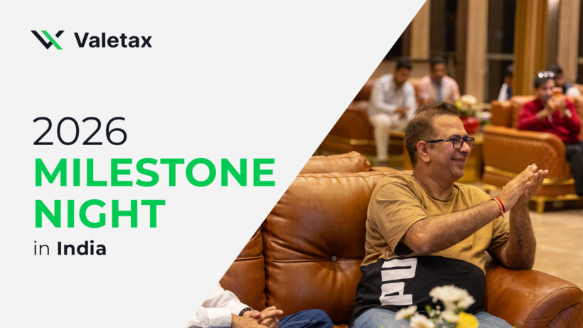 Partners gather to celebrate Valetax’s India anniversary.